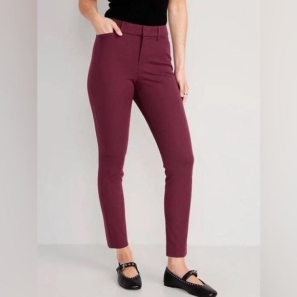 Burgundy Pants - Picture 1 of 7